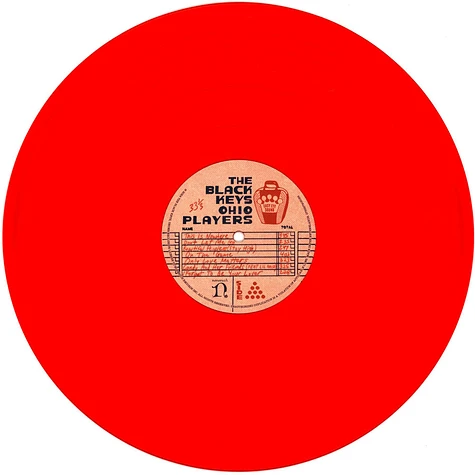 The Black Keys - Ohio Players Red Vinyl Edition