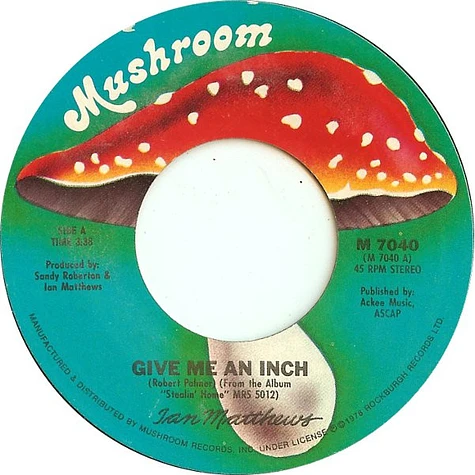 Iain Matthews - Give Me An Inch