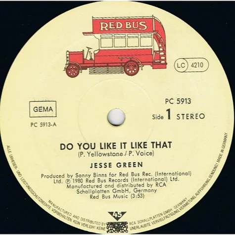 Jesse Green - Do You Like It Like That