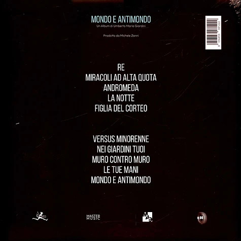 Umberto Maria Giardini - Mondo E Antimondo