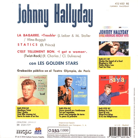 Johnny Hallyday - La Bagarre