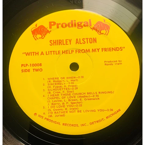 Shirley Alston - With A Little Help From My Friends