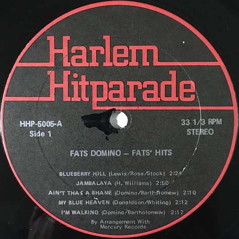 Fats Domino - Fats' Hits!