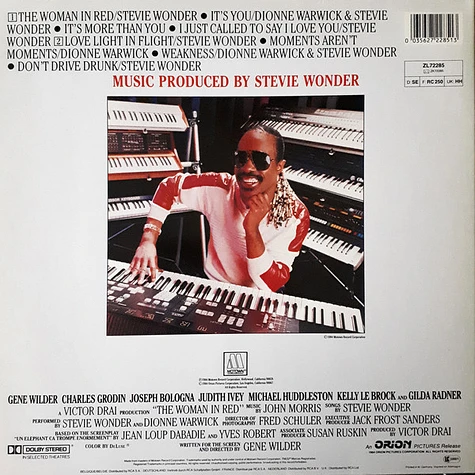 Stevie Wonder - The Woman In Red (Selections From The Original Motion Picture Soundtrack)