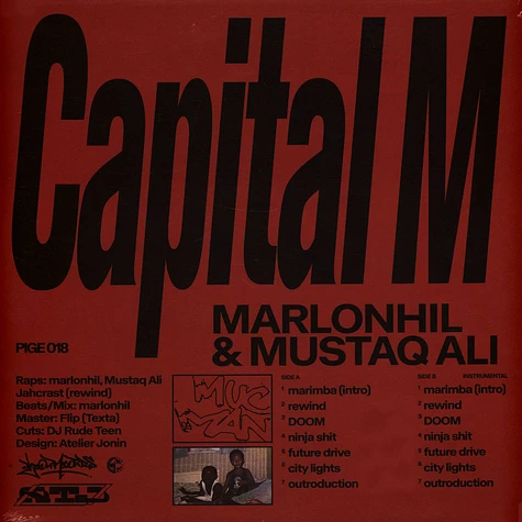 Marlonhil & Mustaq Ali - Capital M