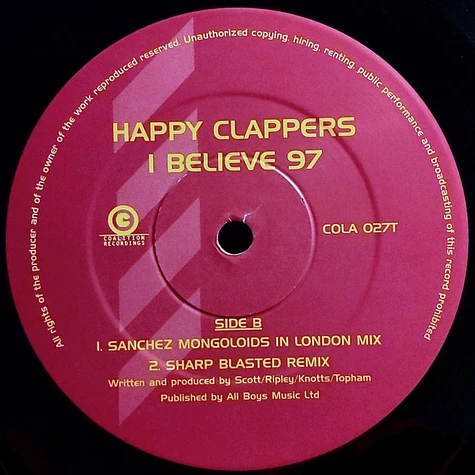 Happy Clappers - I Believe 97