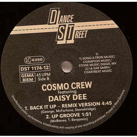 Cosmo Crew Featuring Daisy Dee - Back It Up