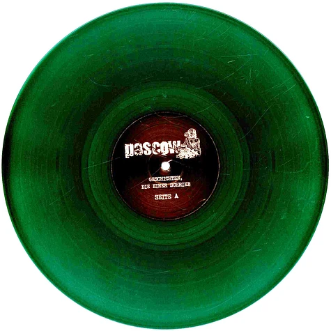 Pascow - Geschichten, Die Einer Schrieb Dark Green Vinyl Edition