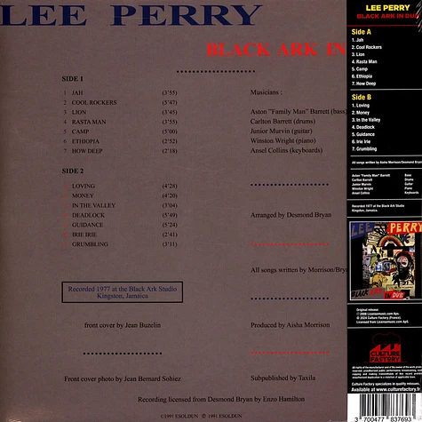 Lee Perry - Black Ark In Dub
