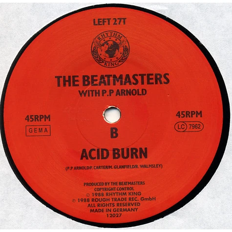 The Beatmasters With P.P. Arnold - Burn It Up