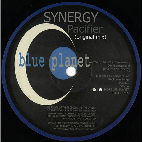 Synergy - Pacifier