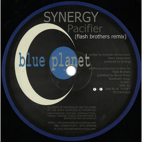 Synergy - Pacifier