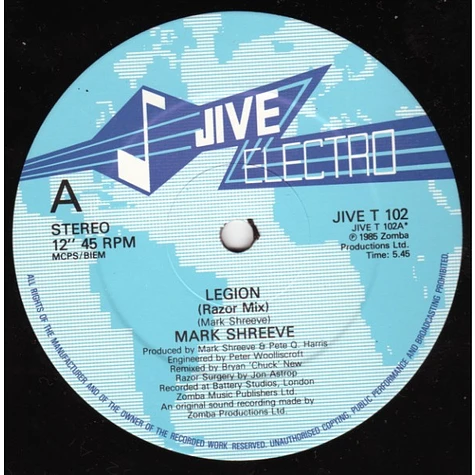 Mark Shreeve - Legion (Razor Mix)