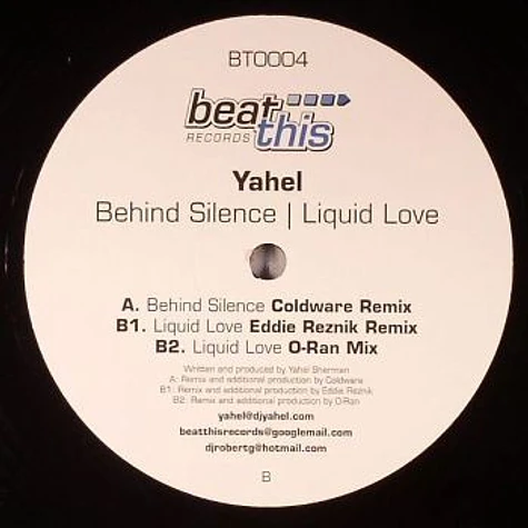 Yahel - Behind Silence / Liquid Love
