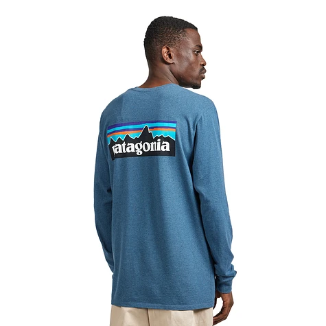 Patagonia - Long-Sleeved P-6 Logo Responsibili-Tee