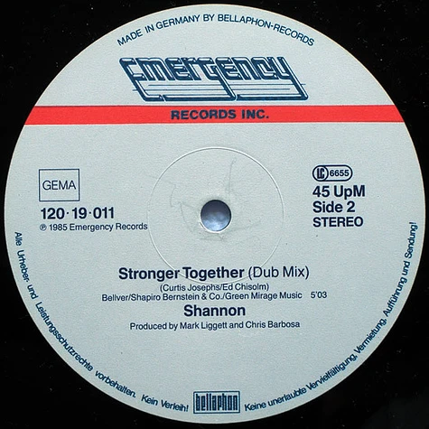 Shannon - Stronger Together