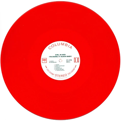 Girl In Red - I'm Doing It Again Baby Translucent Red Vinyl Edition