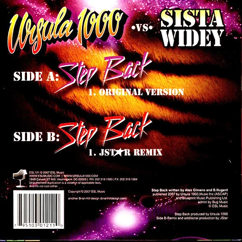Ursula 1000 - Step Back Jstar Remix