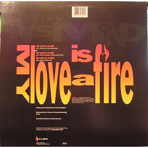 Donny Osmond - My Love Is A Fire (DJ Pierre Remixes)