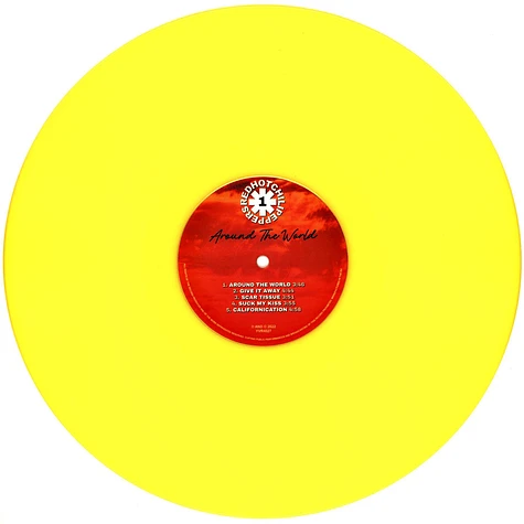 Red Hot Chili Peppers - Around The World Yellow Vinyl Edition