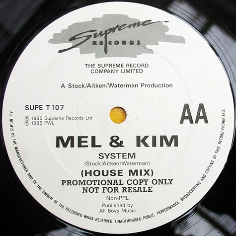 Mel & Kim - Showing Out / System