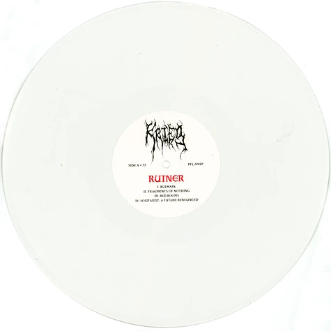 Krieg - Ruiner White Vinyl Edition
