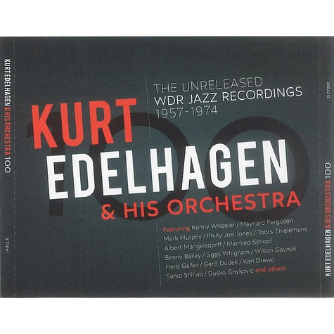 Orchester Kurt Edelhagen - The Unreleased WDR Jazz Recordings 1957 - 1974