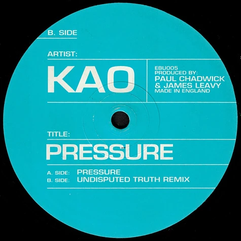 Kao - Pressure