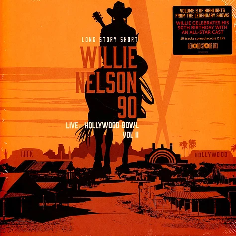 Willie Nelson - Long Story Short: Willie Nelson 90 Live At The Hollywood Bowl Volume 2 Record Store Day 2024 Vinyl Edition