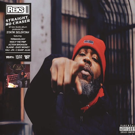 Reks - Straight, No Chaser Black Vinyl Edition