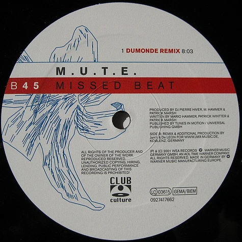 M.U.T.E. - Missed Beat