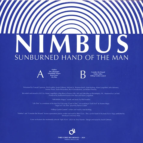 Sunburned Hand Of The Man - Nimbus Shocking Blue Vinyl Edition