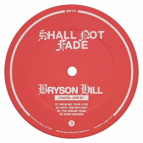 Bryson Hill - Coastal Love Ep Pink Vinyl Edition