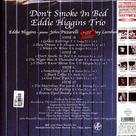 Eddie Higgins - Don't Smoke In Bed