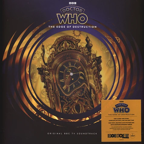 Doctor Who - The Edge Of Destruction Record Store Day 2024 Zoetrope Picture Disc Edition