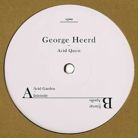 George Heerd - Acid Garden Ep Marbled Vinyl Edition