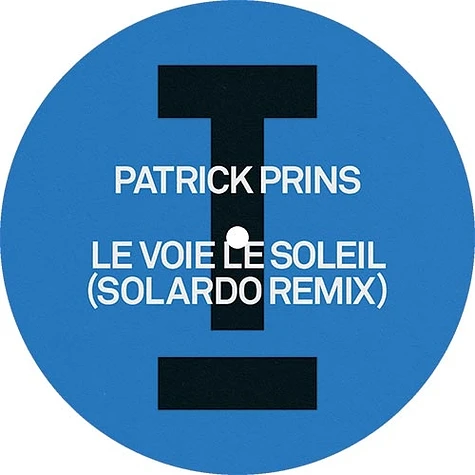 Patrick Prins - Le Voie Soleil Record Store Day 2024 Blue Vinyl Edition