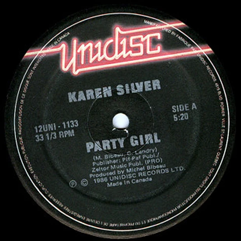 Karen Silver - Party Girl