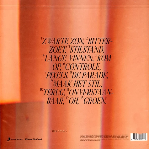 Eefje De Visser - Bitterzoet Crystal Clear Vinyl Edition
