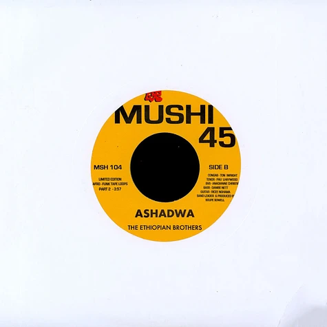 The Ethiopian Brothers - Ashadwa Clear Vinyl Edition