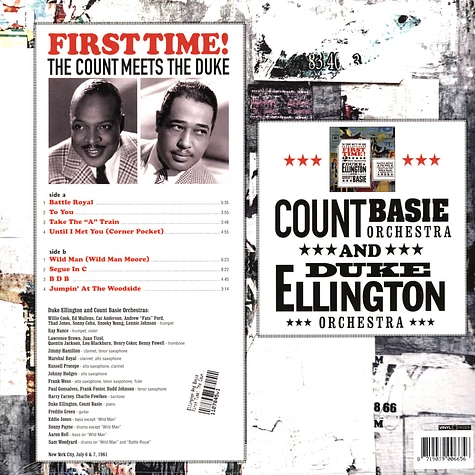 Ellington And Basie - First Time! The Count Meets The Duke