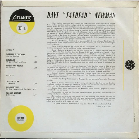 David "Fathead" Newman - Untitled