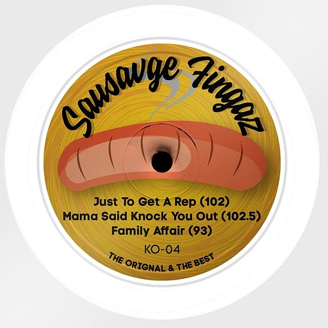 Sausage Fingaz - Knock Outs Volume 4 Acapellas White Vinyl Edition