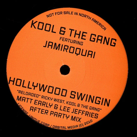 Kool & The Gang Featuring Jamiroquai / Hollywood Swingin (Matt Early & Lee Jeffries Remixes) Kool & The Gang Featuring Jamiroquai / Hollywood Swingin (Matt Early & Lee Jeffries Remixes)