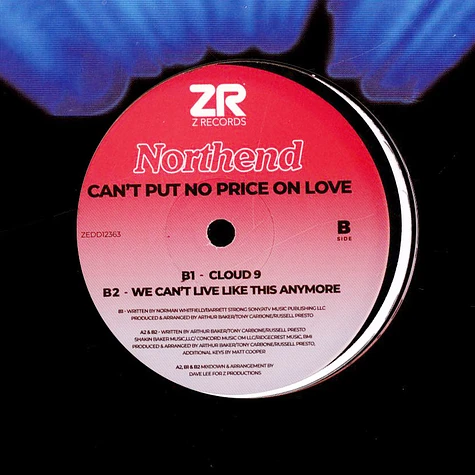 North End - Can't Put No Price On Love EP