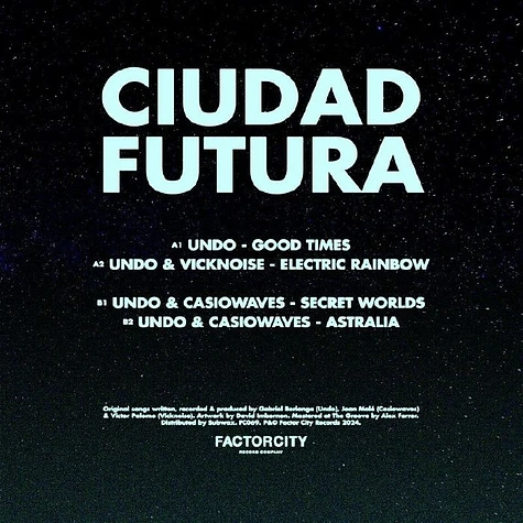 Undo W/ Casiowaves & Vicknoise - Ciudad Futura