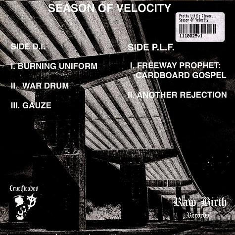 Pretty Little Flower / Dead Instruments Clear Vinyl Edition - Season Of Velocity