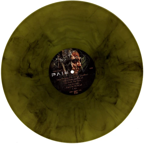 Pain - I Amyellow Green Transparent Black Marbled Vinyl Edition