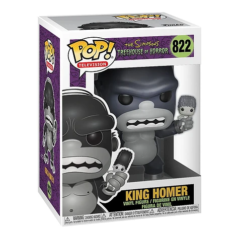 Funko - POP Animation: Simpsons S3 - King Homer