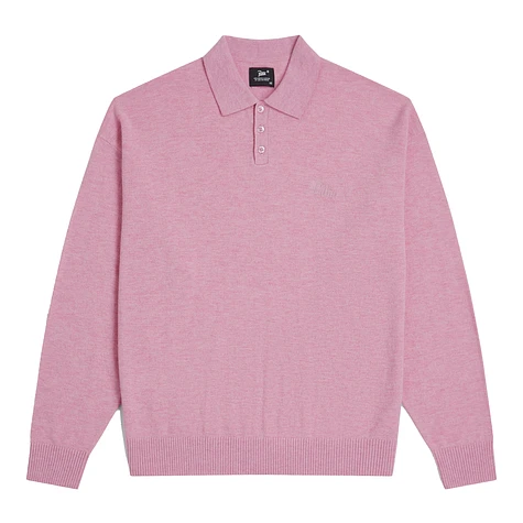 Patta - Knitted Wool Longsleeve Polo Shirt